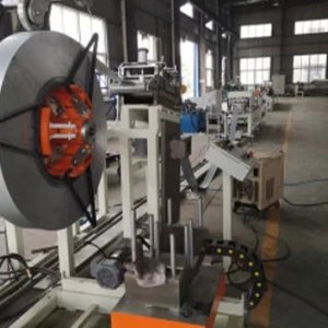 Refrigerator compressor floor forming line