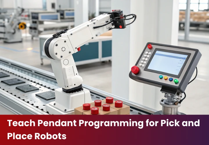 Teach Pendant Programming for Pick and Place Robots Teach Pendant Programming for Pick and Place Robots